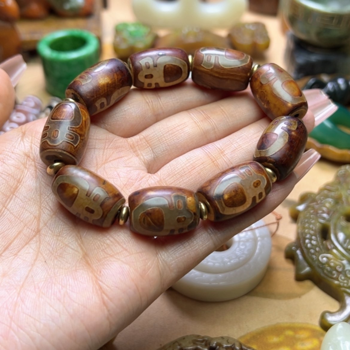 【闪购商品】玛瑙/玉髓颈饰未镶嵌