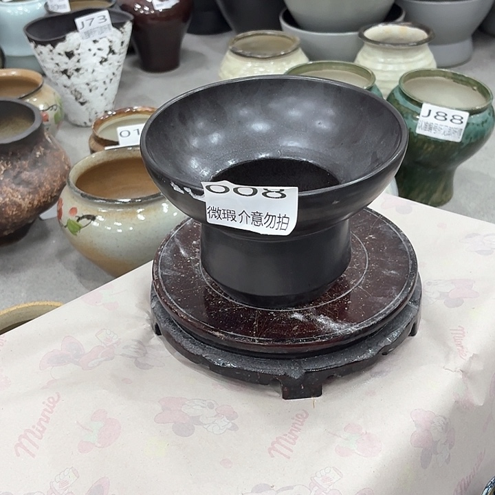 瓷片口18高13一个装、带孔008