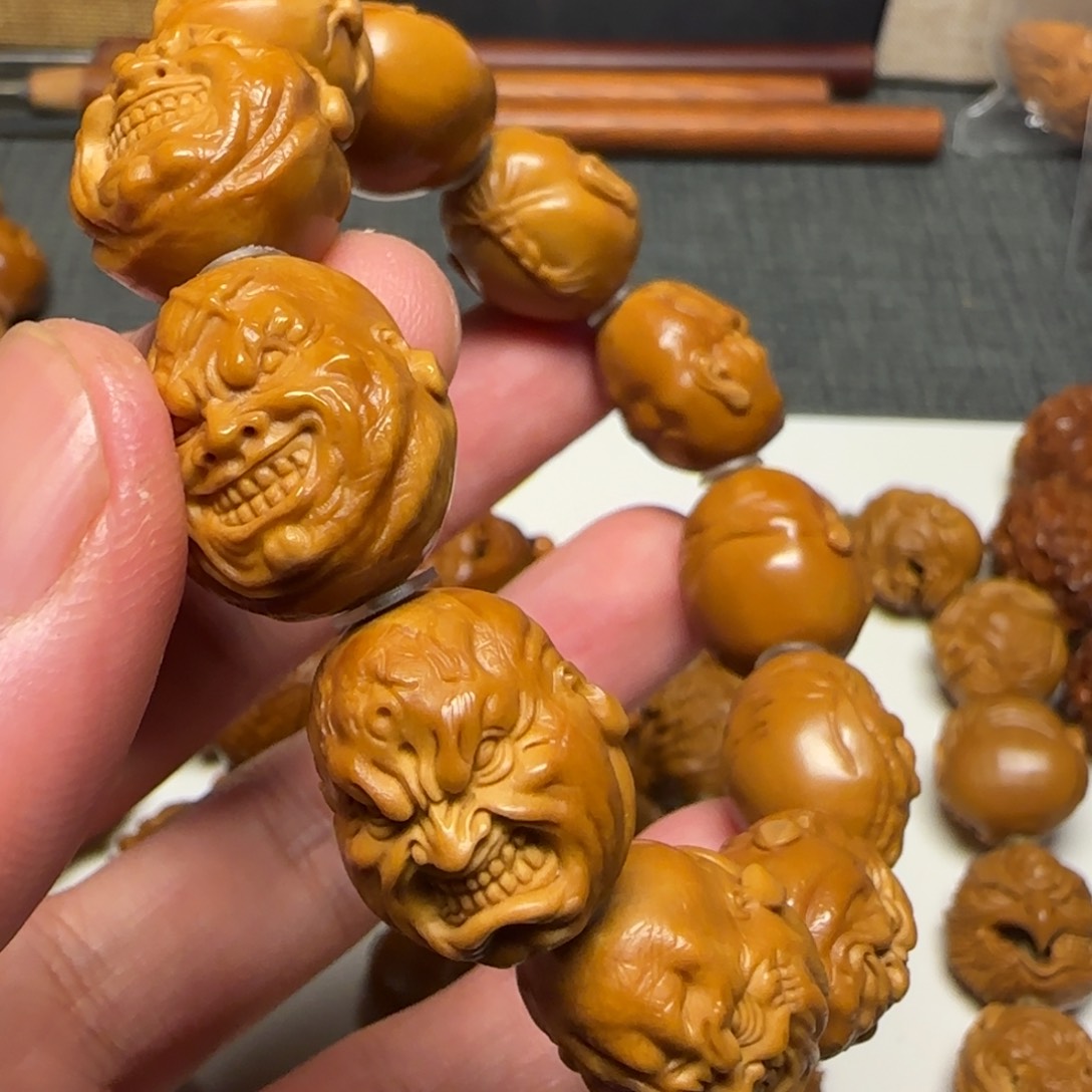 橄榄核手串/手链一物一图