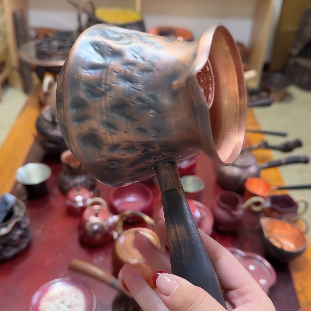 紫铜手工制作摆件