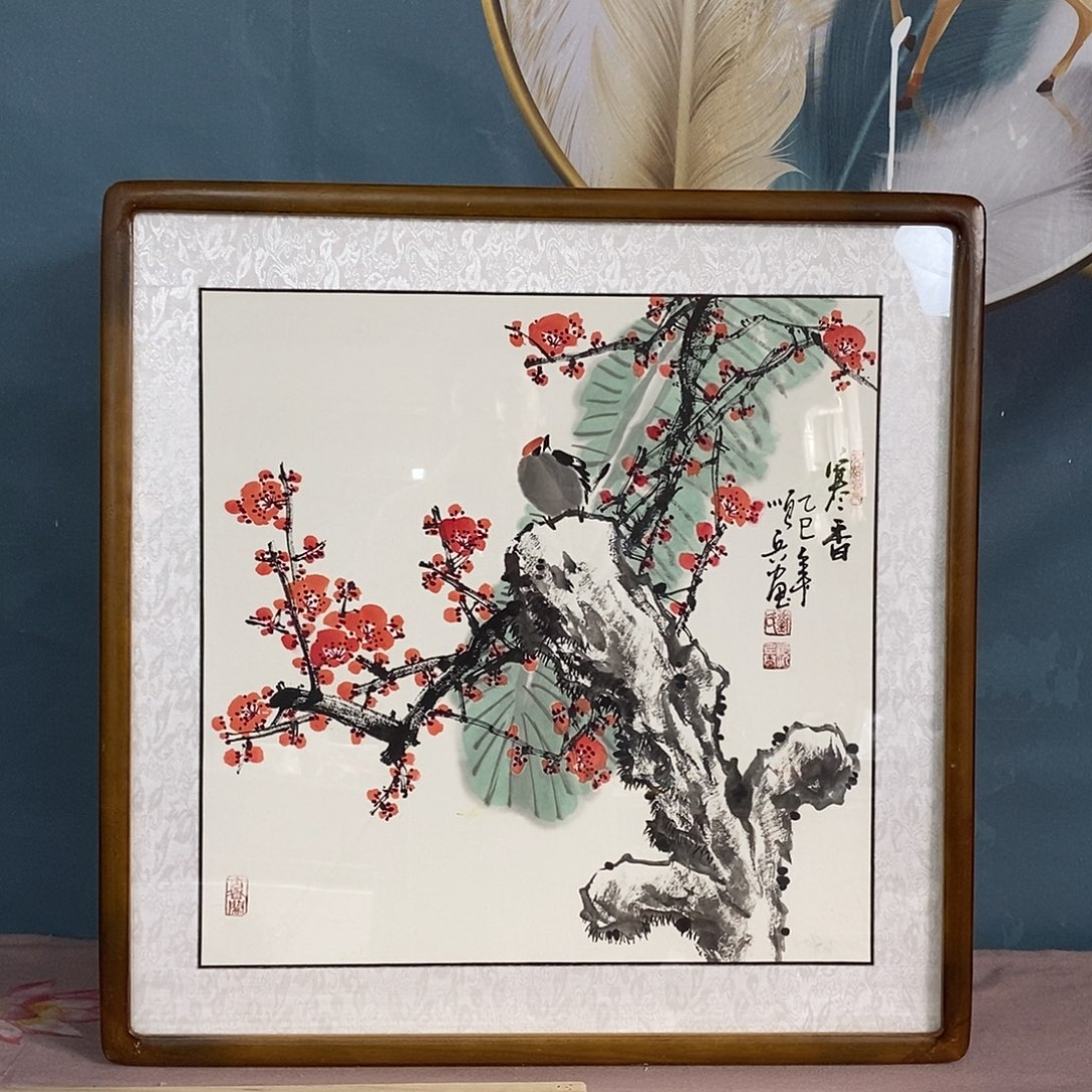 国画带框尺寸62✖️62厘米