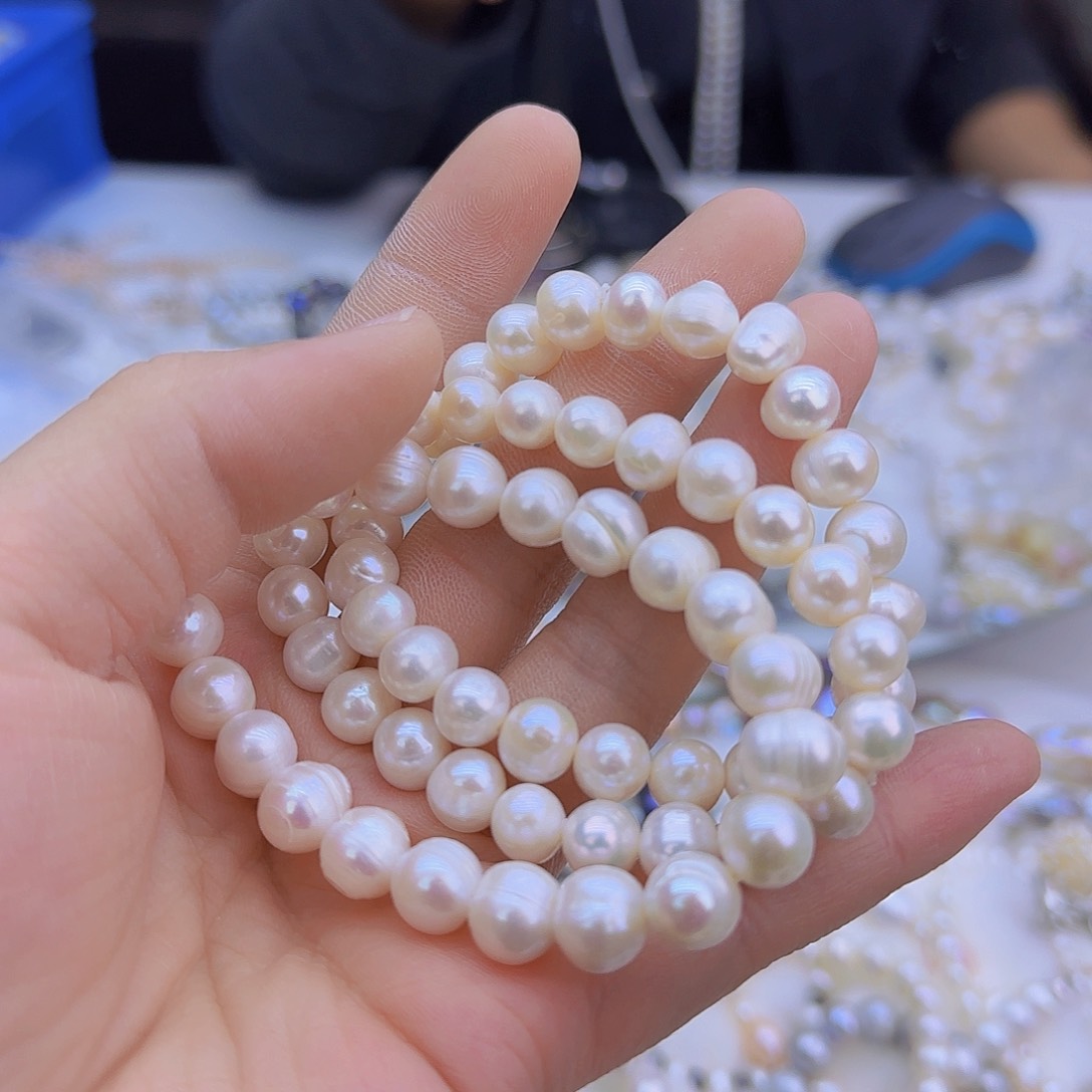 未镶嵌项链定制多样性发货发其一670淡水珍珠