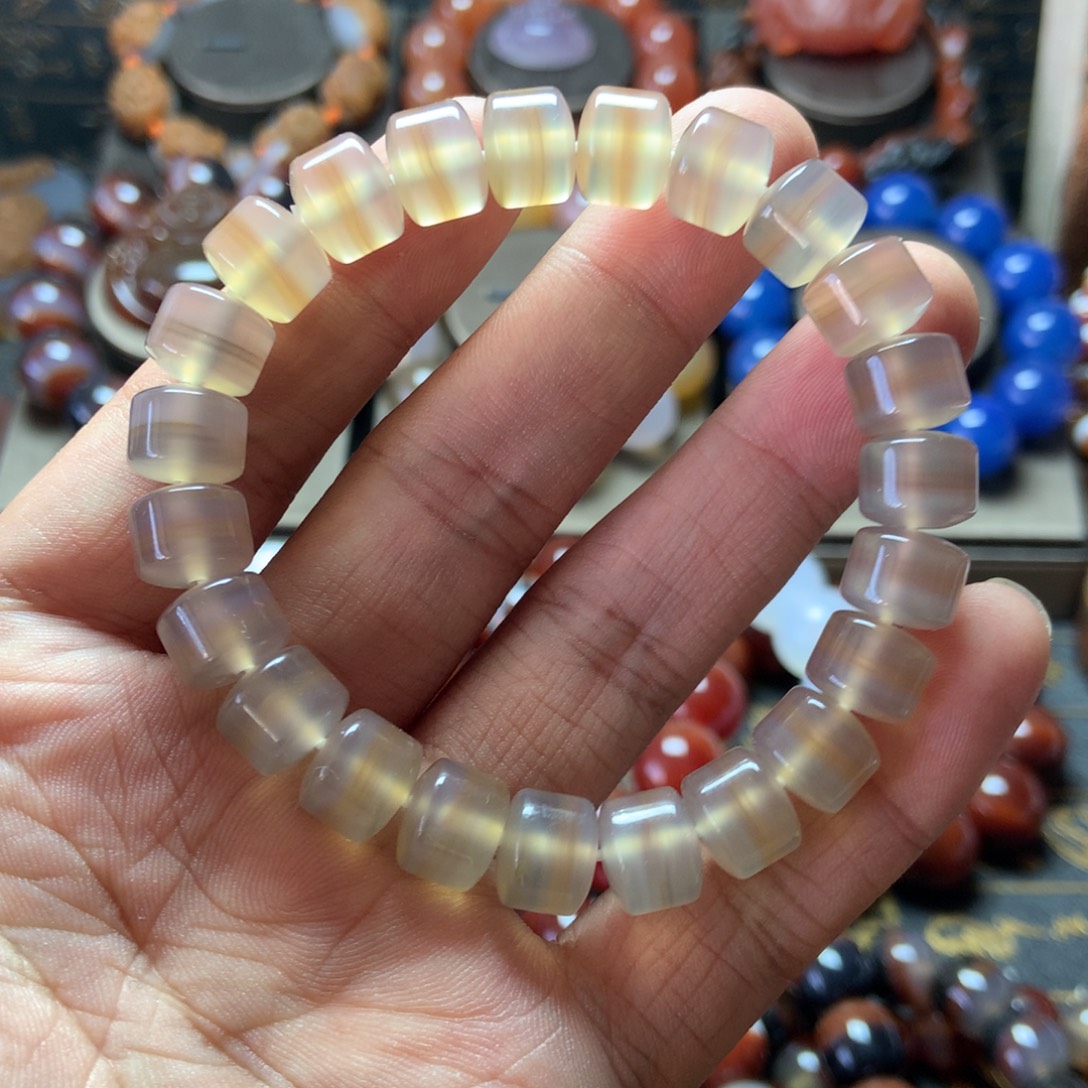 玛瑙/玉髓未镶嵌手串