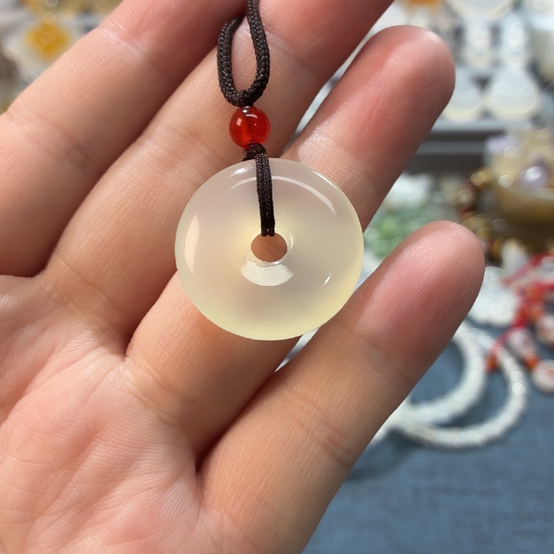 玛瑙/玉髓未镶嵌吊坠(不含链)