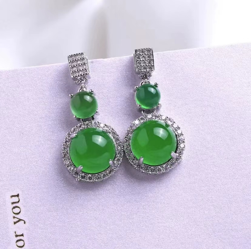 【佳丽专属】精美气质时尚耳饰百搭 轻奢复古玛瑙【JSY75235】