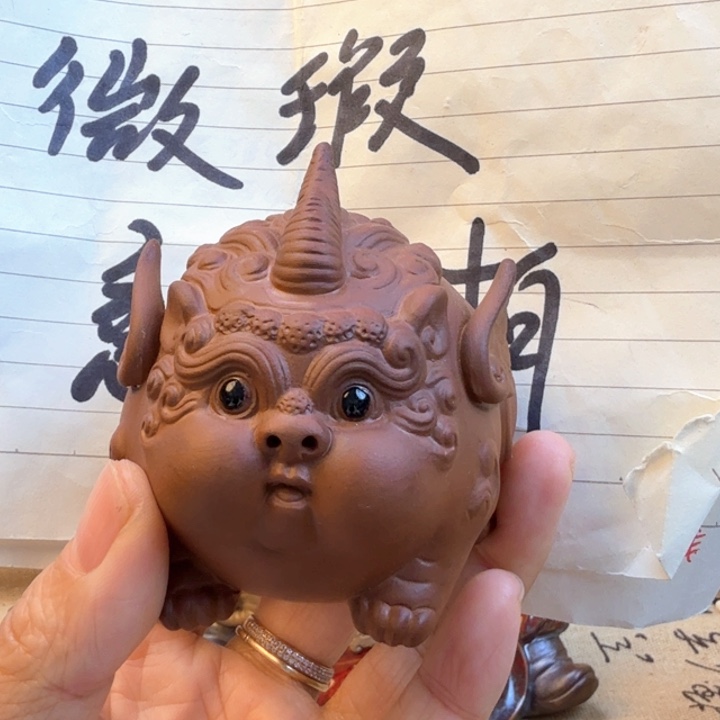 陶摆件紫砂茶宠微瑕摆件wwwww