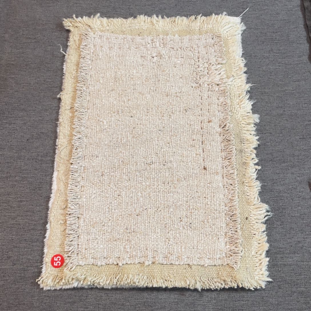 古布茶席白色39*24