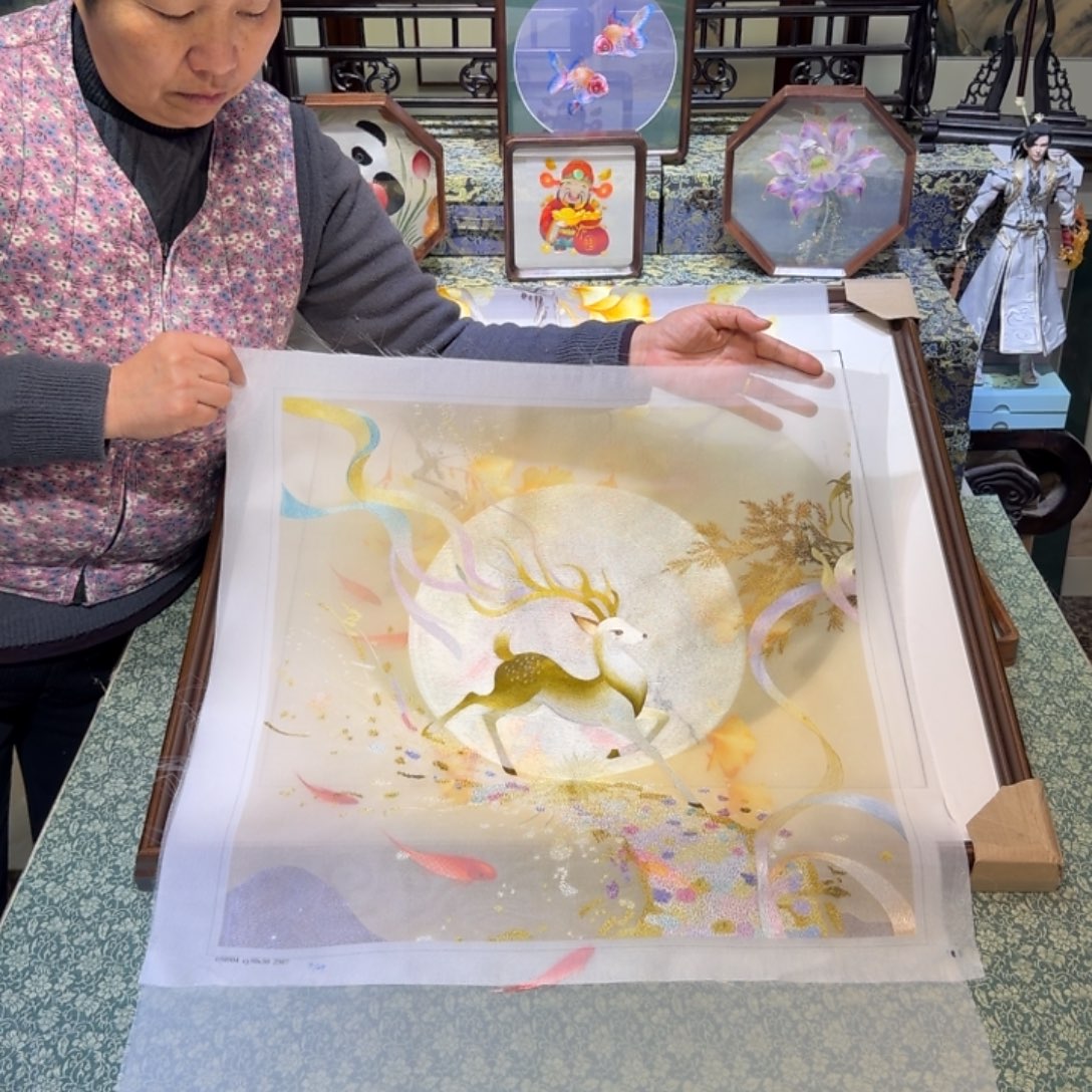 刺绣手工苏绣工艺