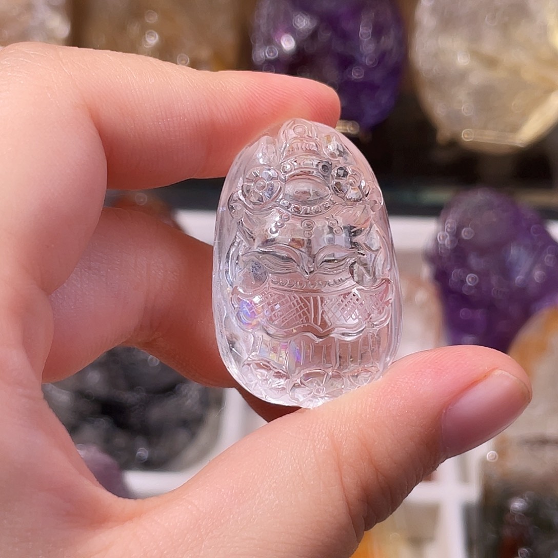 未镶嵌颈饰水晶你*啊白爆彩