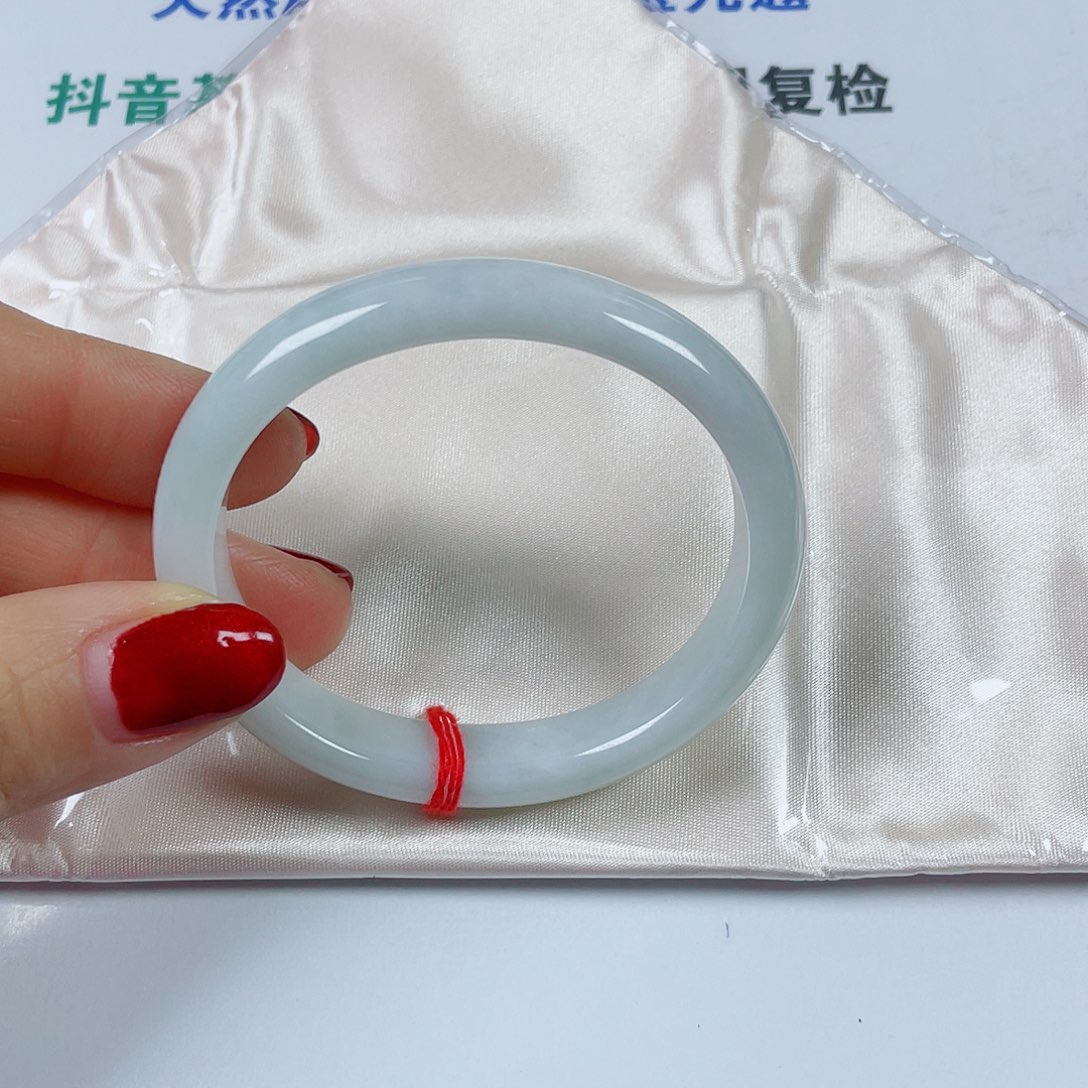 翡翠未镶嵌手镯贵妃56.2宽12厚8