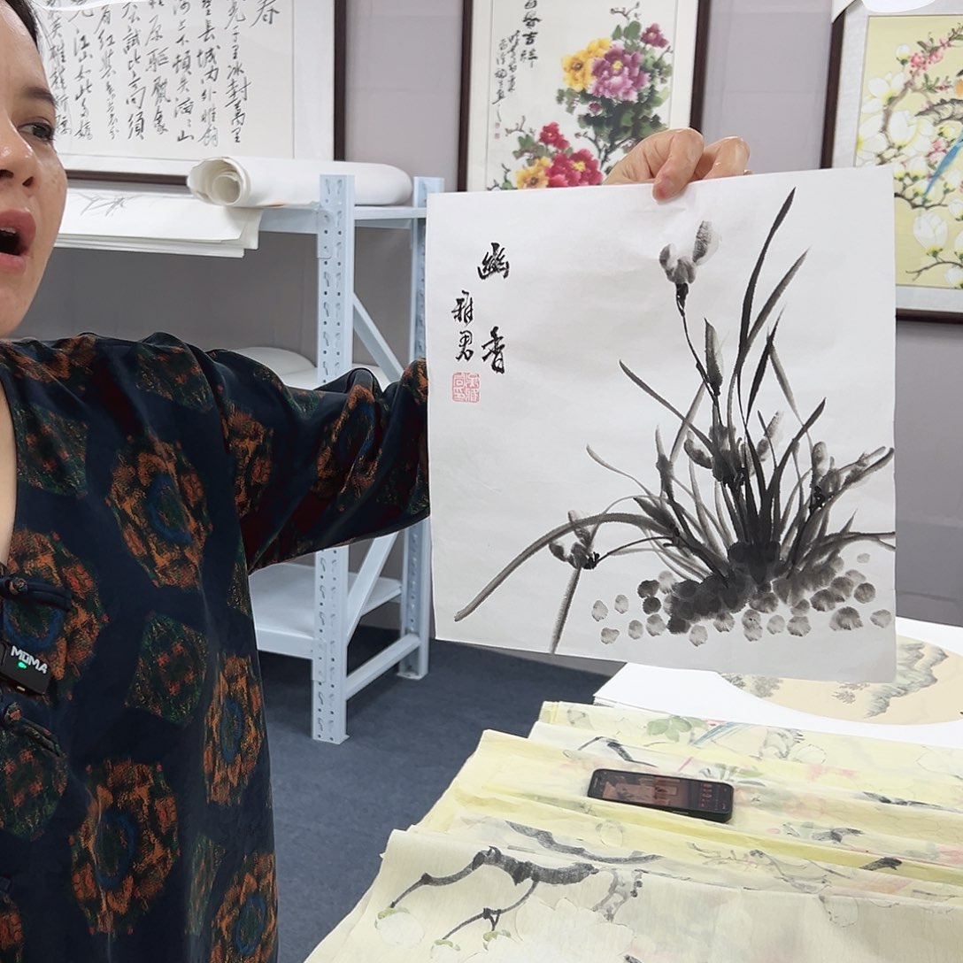 国画宣纸国画纯手绘作品