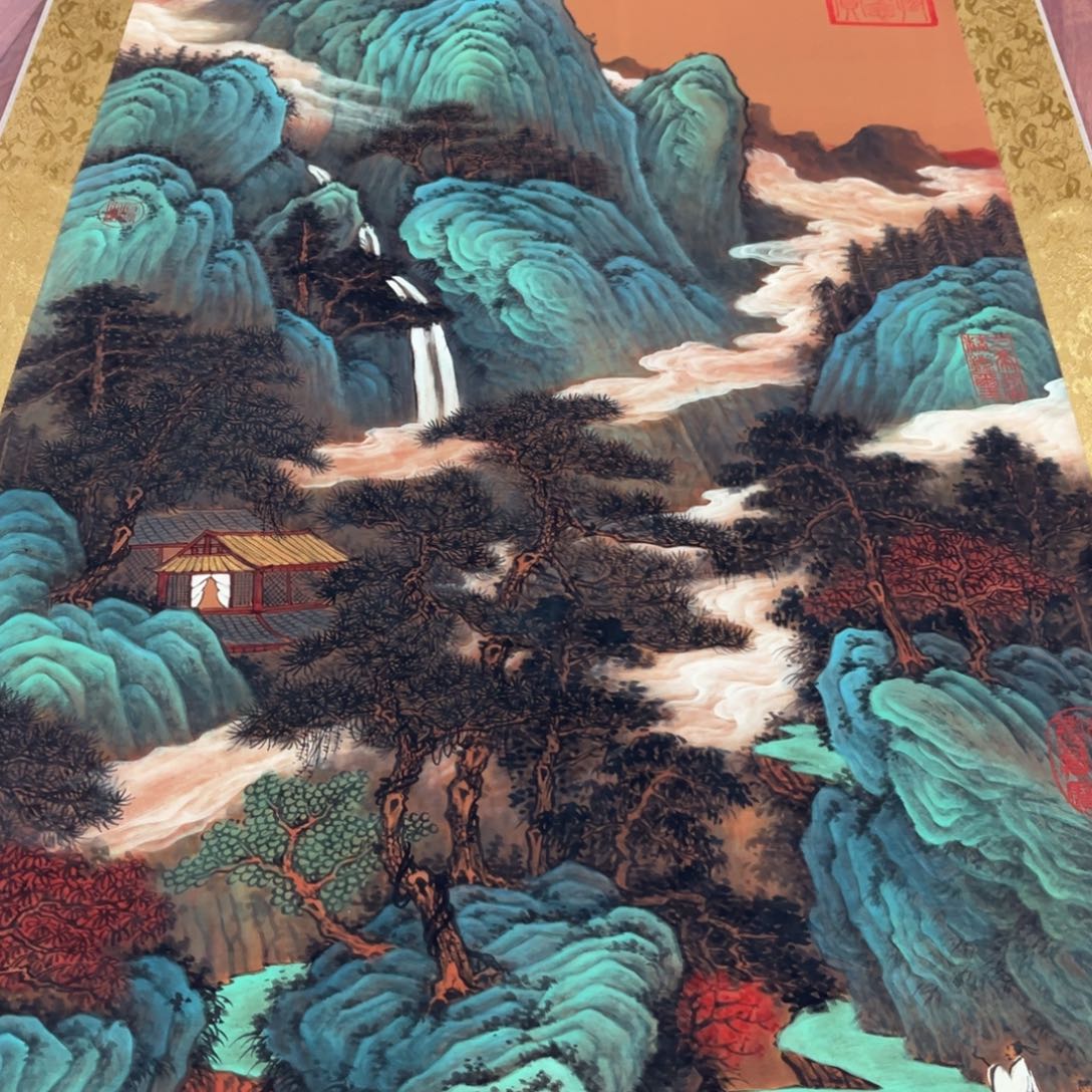 横款臻弘，字画，中堂