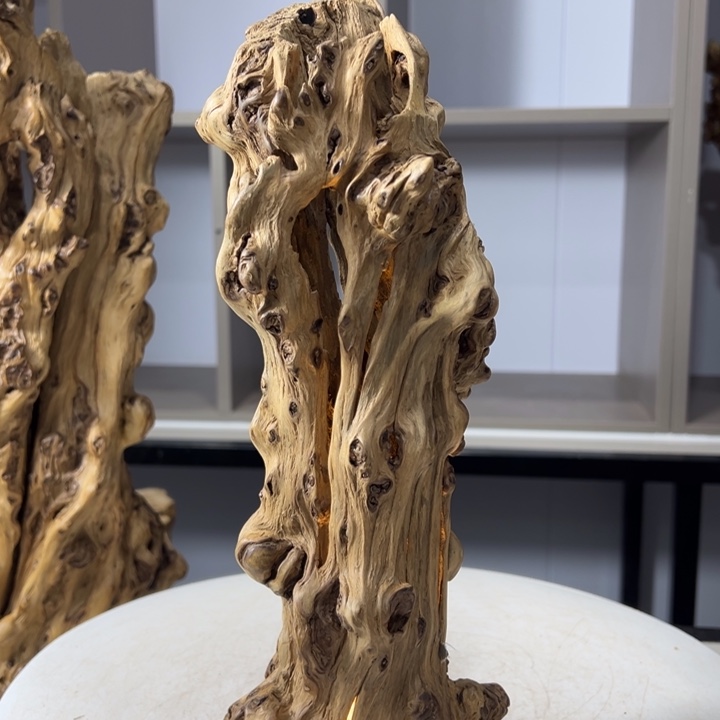 木石榴木榴疤镂空树灯