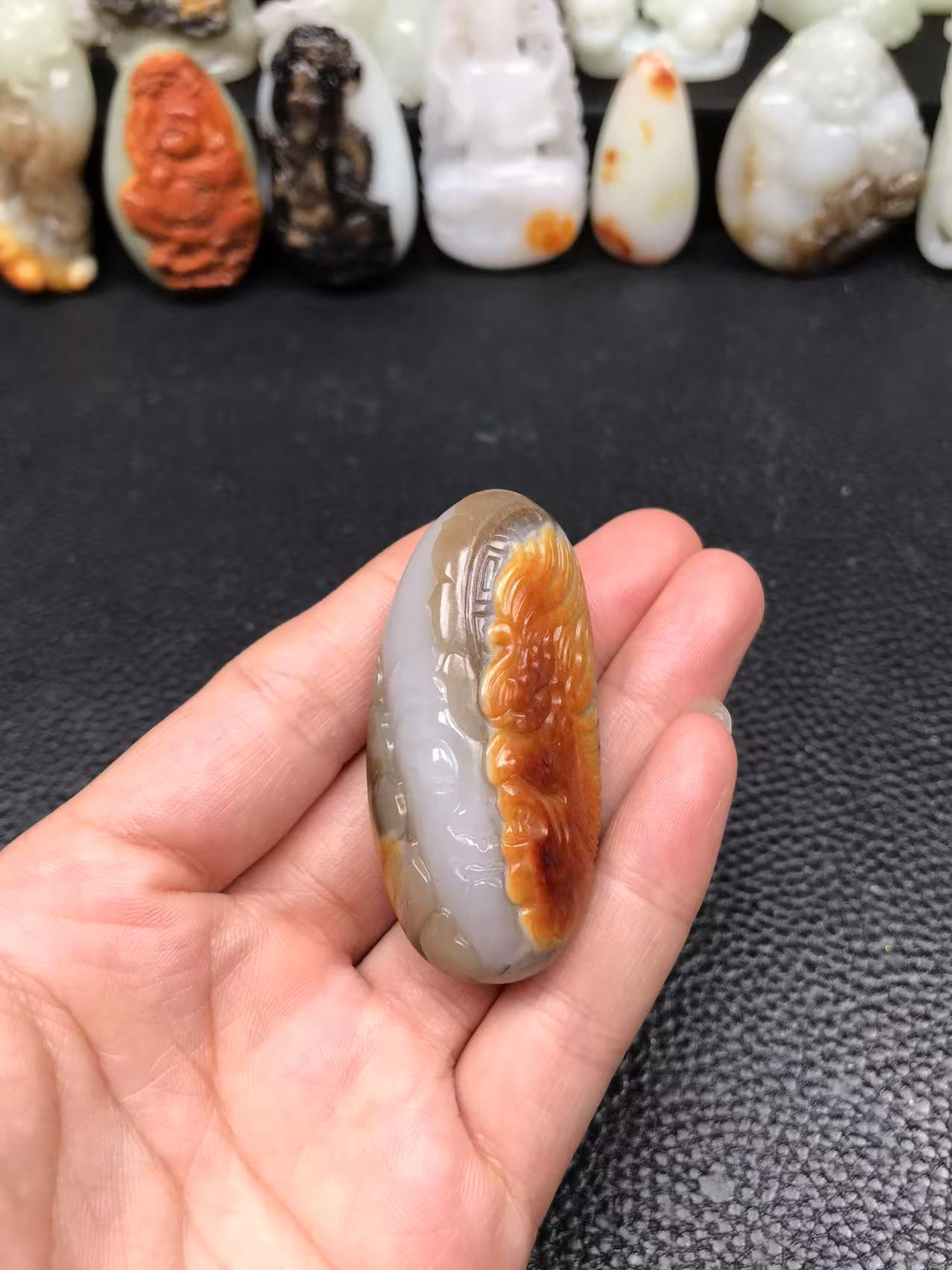 和田玉一念之间，实物超棒