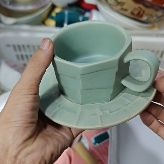 瓷片陶瓷杯碗盘微瑕介意慎拍