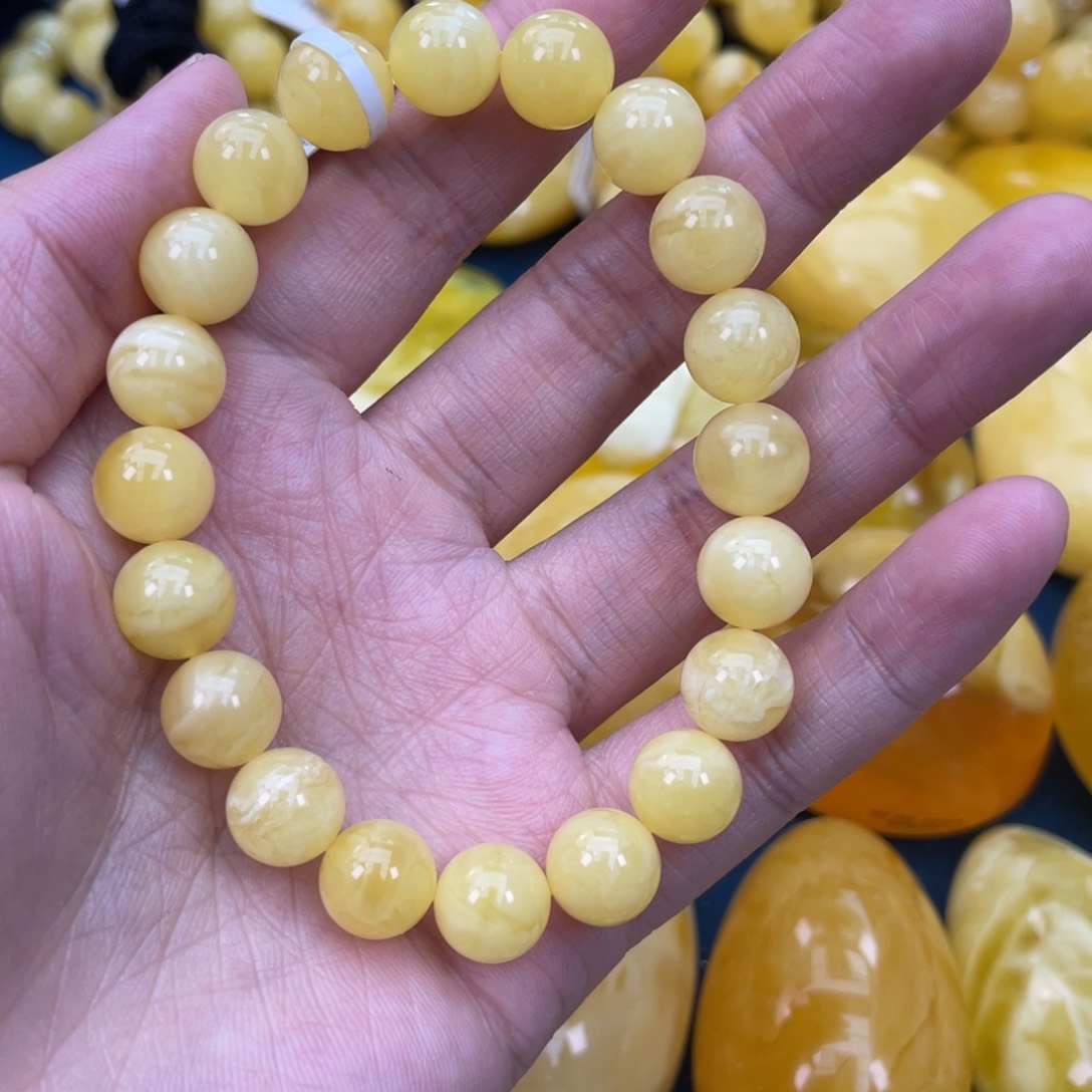 琥珀裸石未镶嵌琥珀蜜蜡w 126