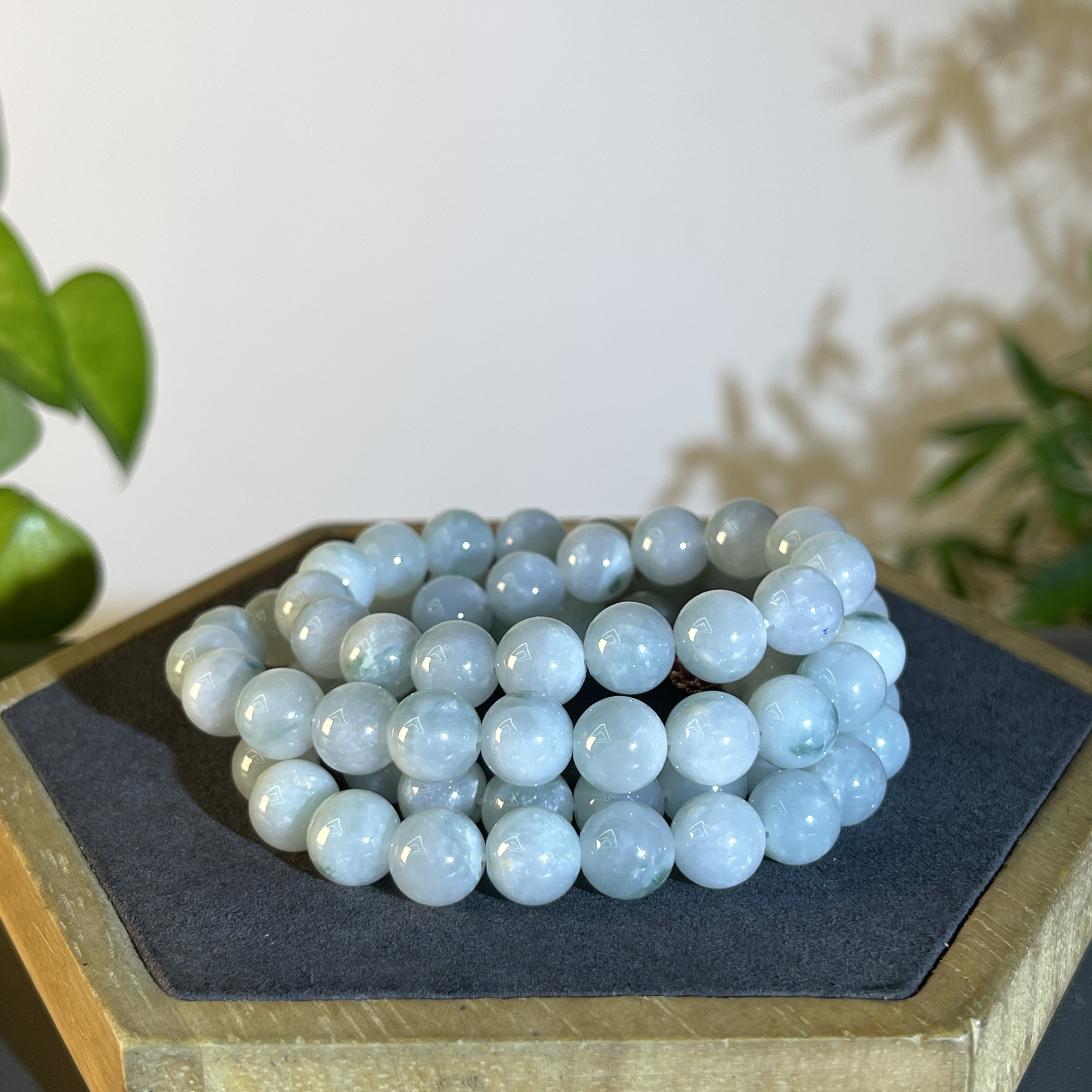 JTA01-31 天然缅甸翡翠A货 翡翠珠链（含配饰）