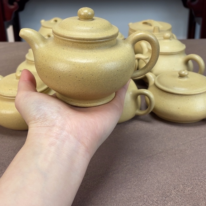 本山绿泥茶壶掇只240毫升