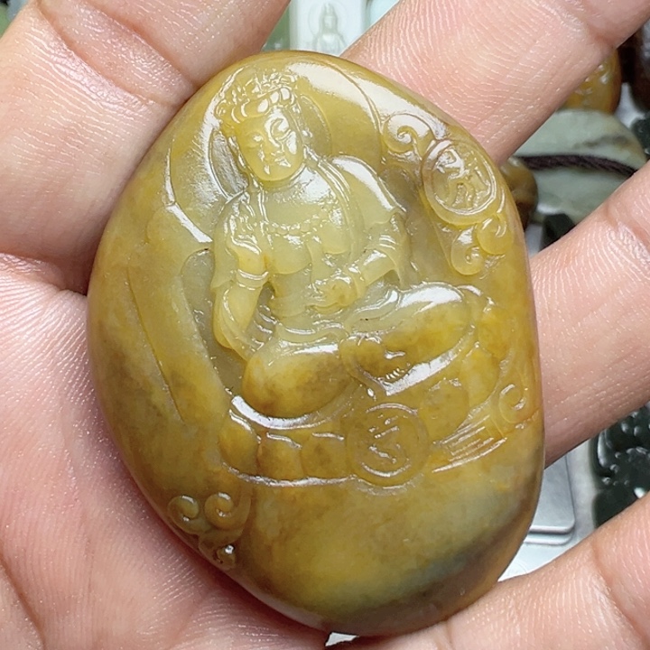 和田玉挂件未镶嵌