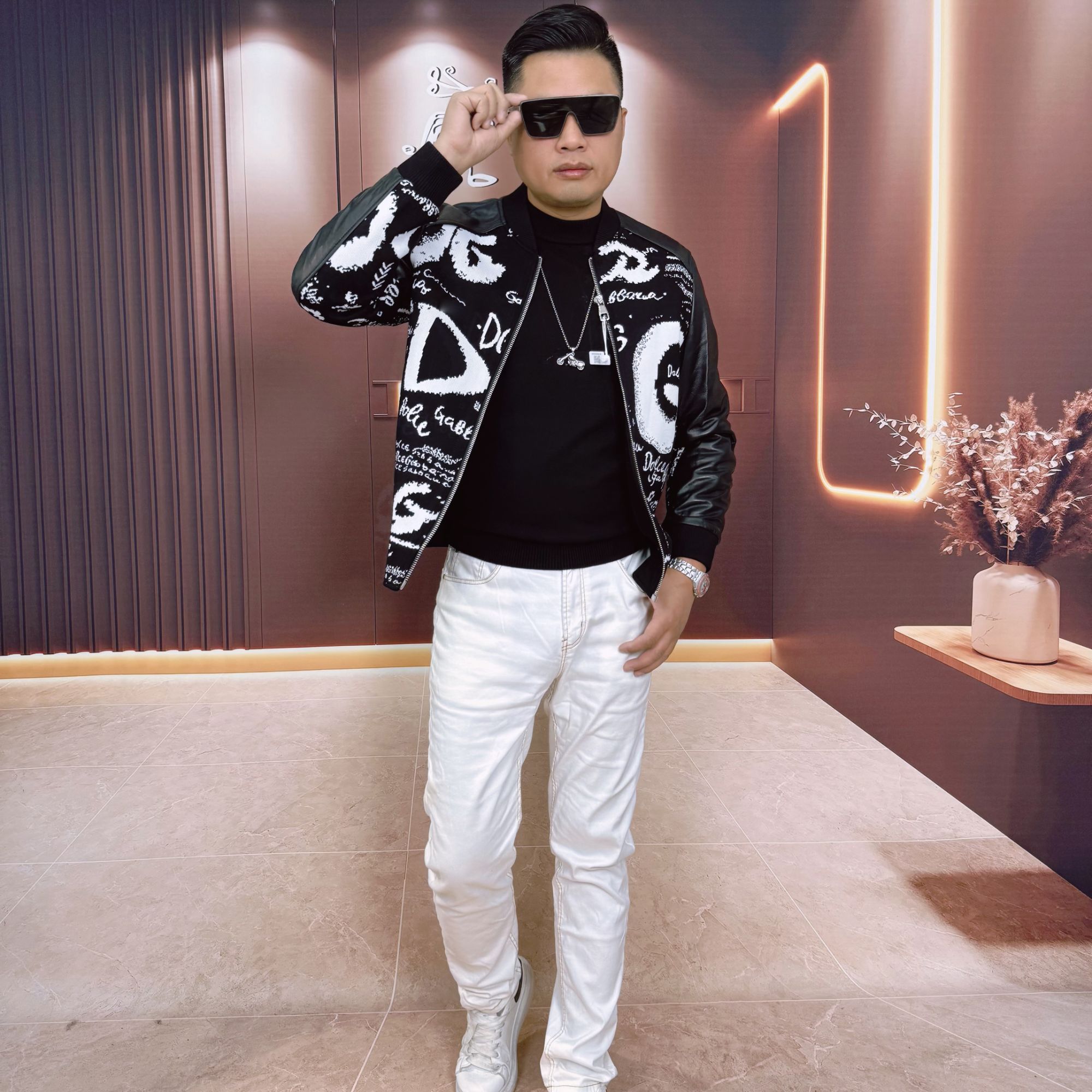 a ptrsons’s life/一个人的生活设计师潮男休闲时尚男装夹克23802