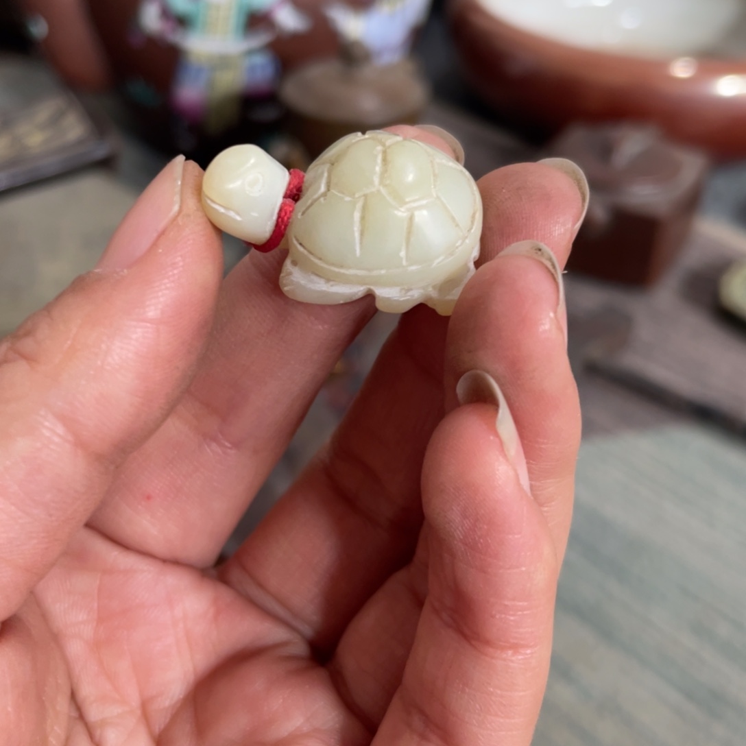 佛***子小龟雕花件一个包邮