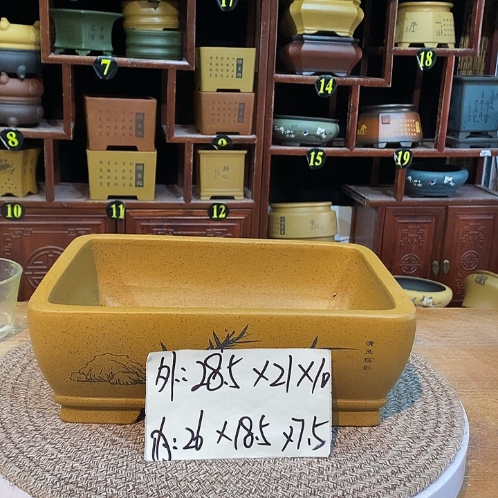 紫砂花盆紫砂花盆