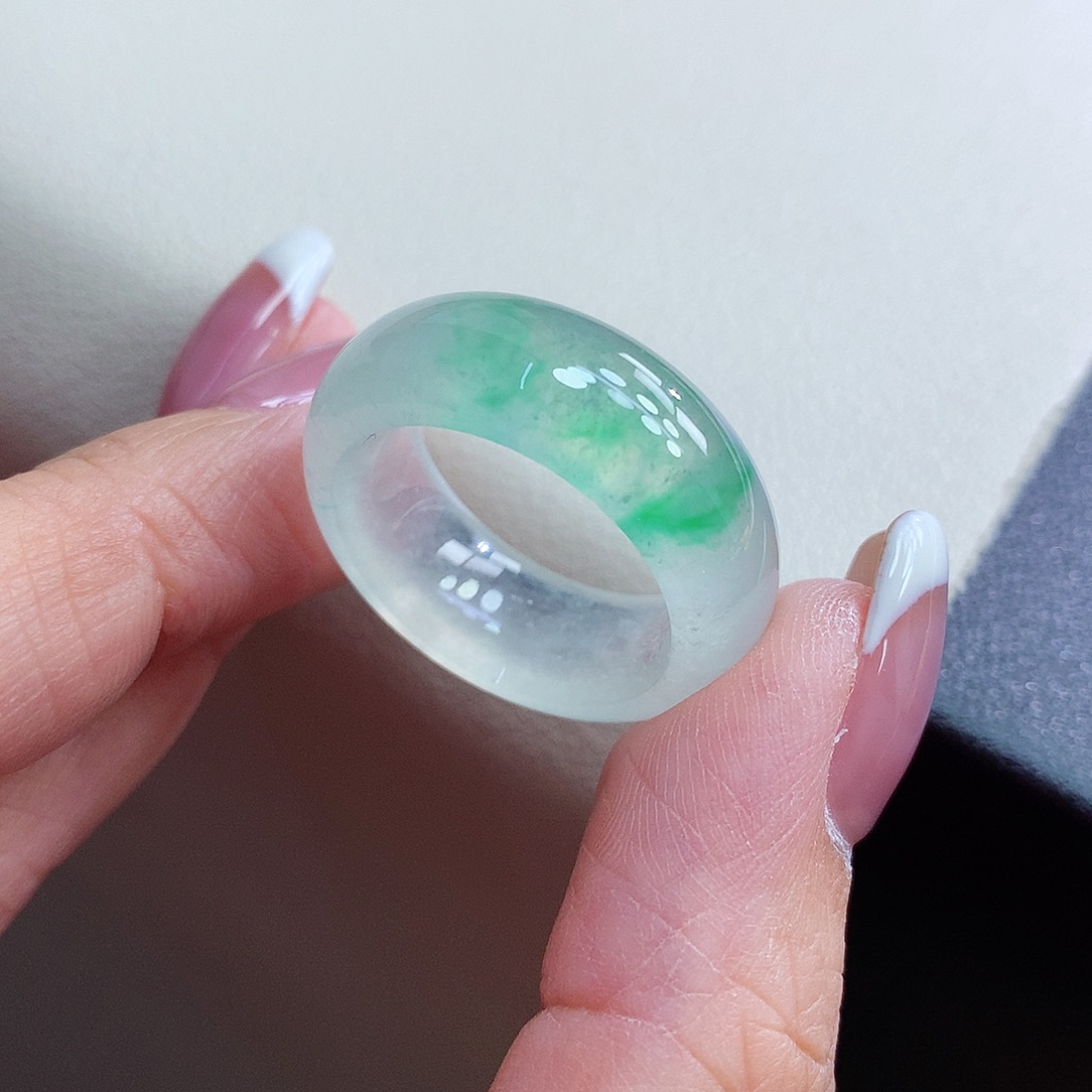 未镶嵌戒指翡翠22号