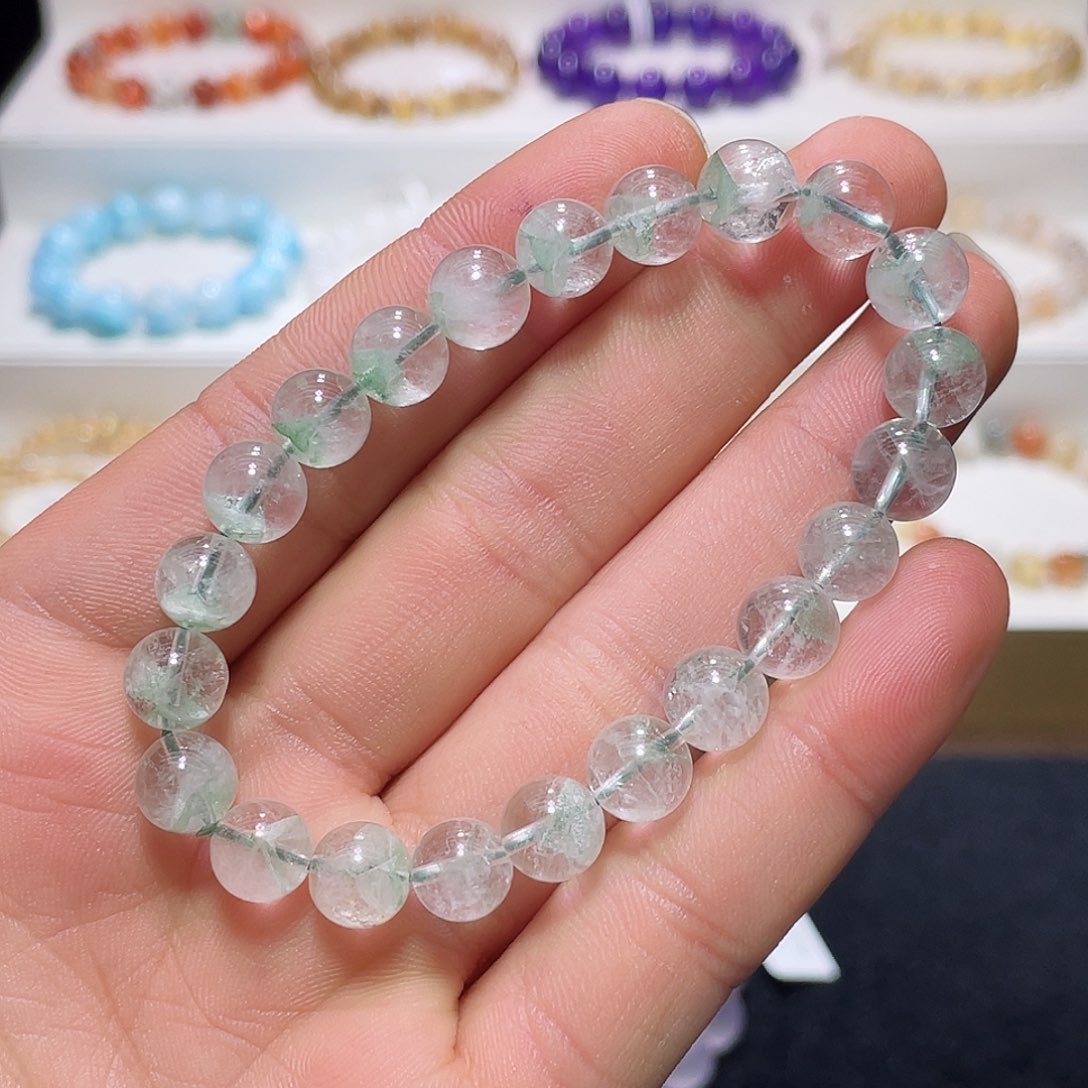 水晶手链未镶嵌阿*翠幽灵