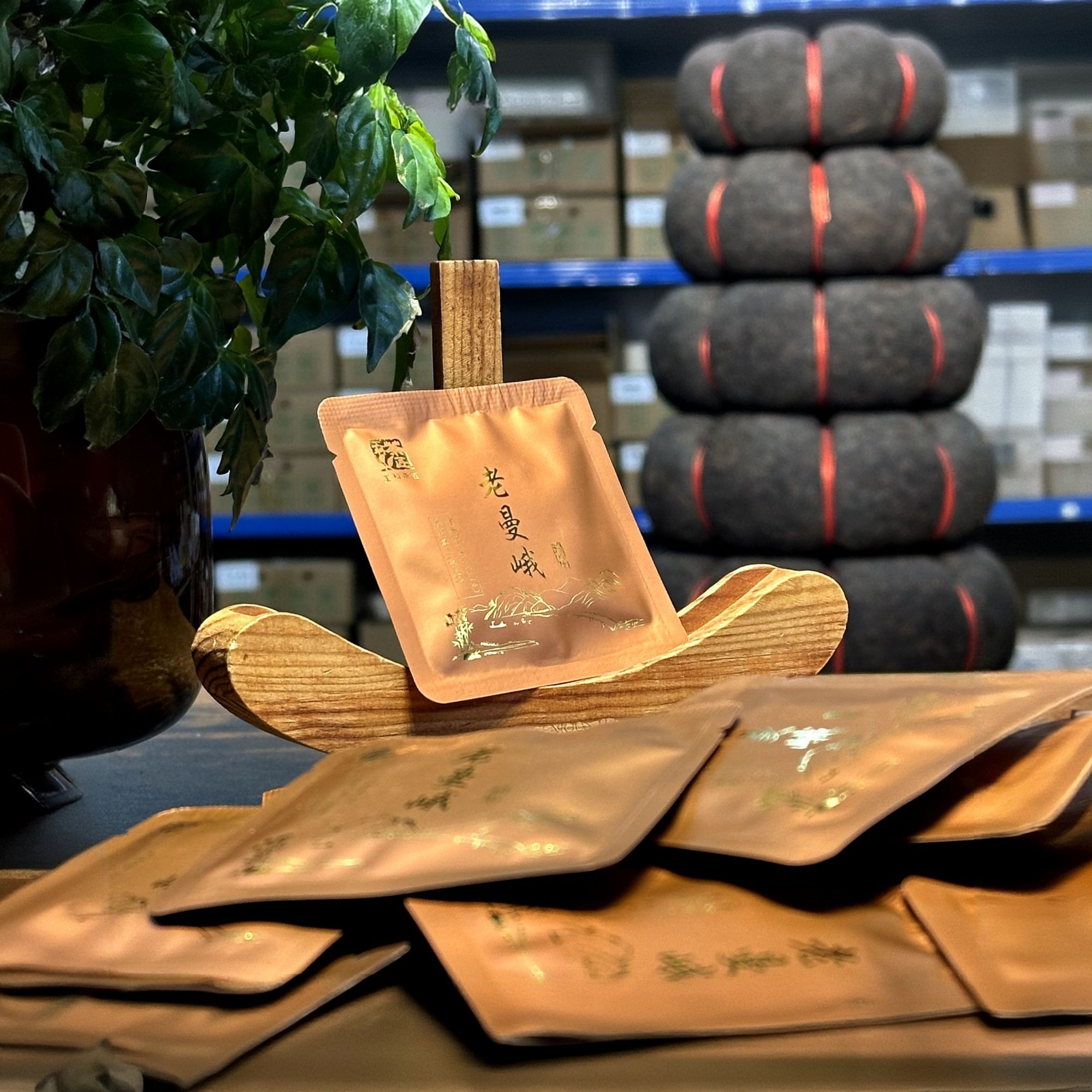 【工科茶匠】2024老曼峨 古树纯料 8克/袋 熟茶普洱茶