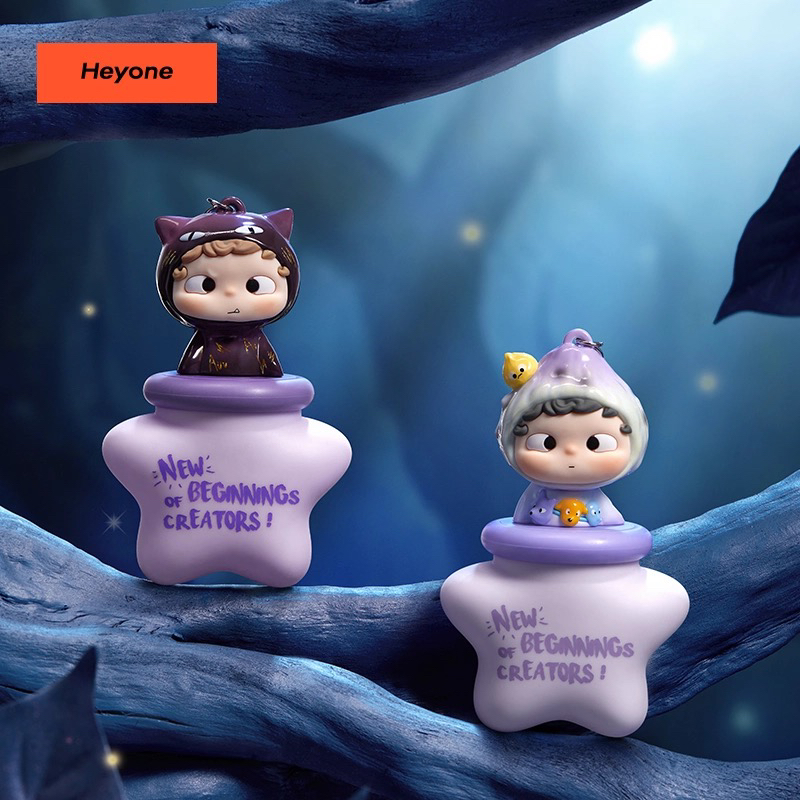 【拆盒】Heyone哦崽OZAI造物第七章系列发光小夜灯挂件潮玩盲盒