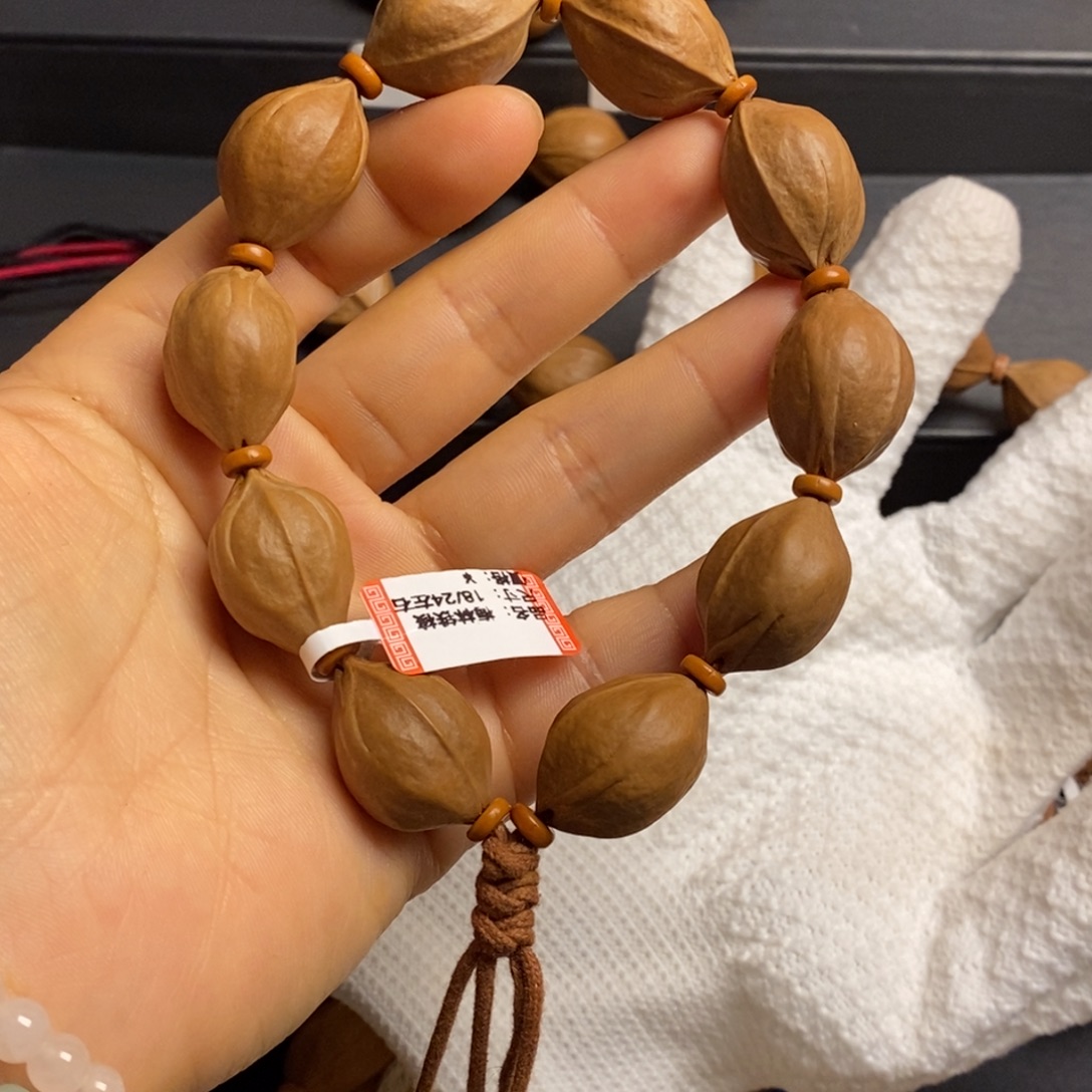 远***山橄榄核手串/手链梅林铁核18/24左右