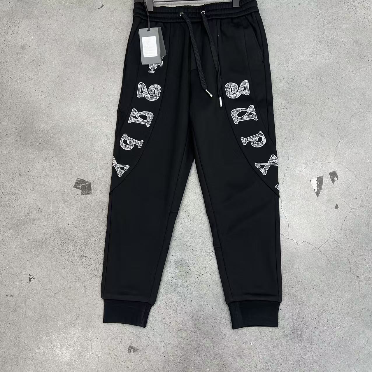 【雅痞专属】2025新款男士秋冬加绒加厚时尚束脚休闲裤22070