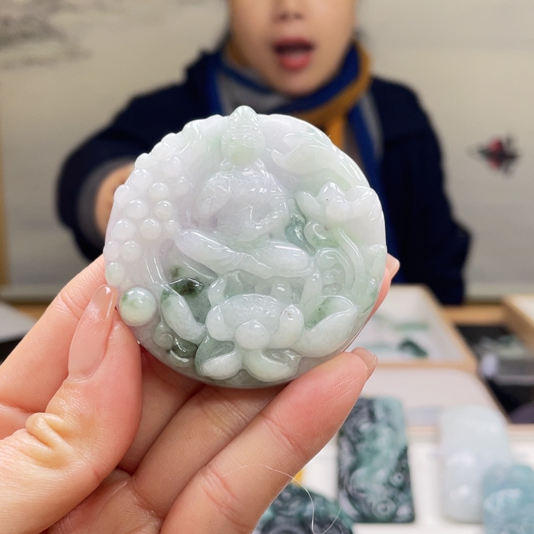 翡翠吊坠(不含链)未镶嵌