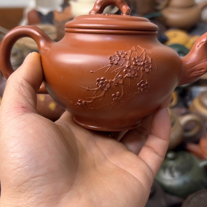 紫砂茶壶紫砂壶微瑕壶嘴跳砂