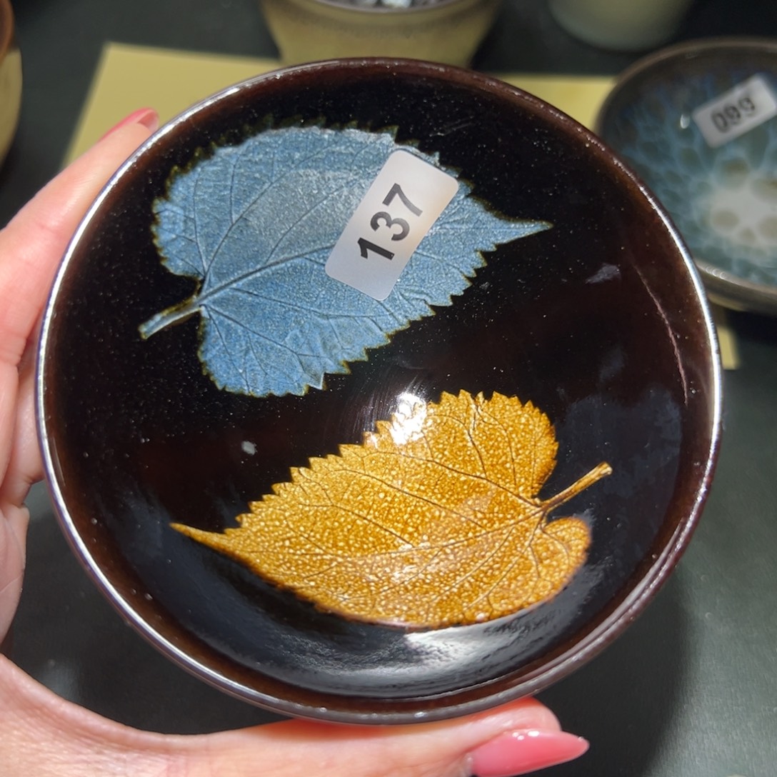 北***熊茶盏全手工原矿原釉建盏