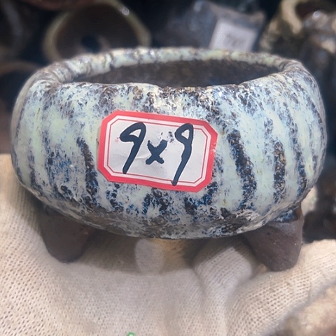 红陶粗陶花盆手工