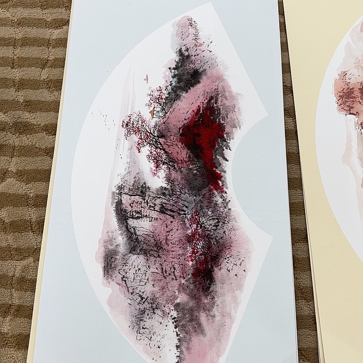 国画花鸟等多种鸟类的栖息33.66