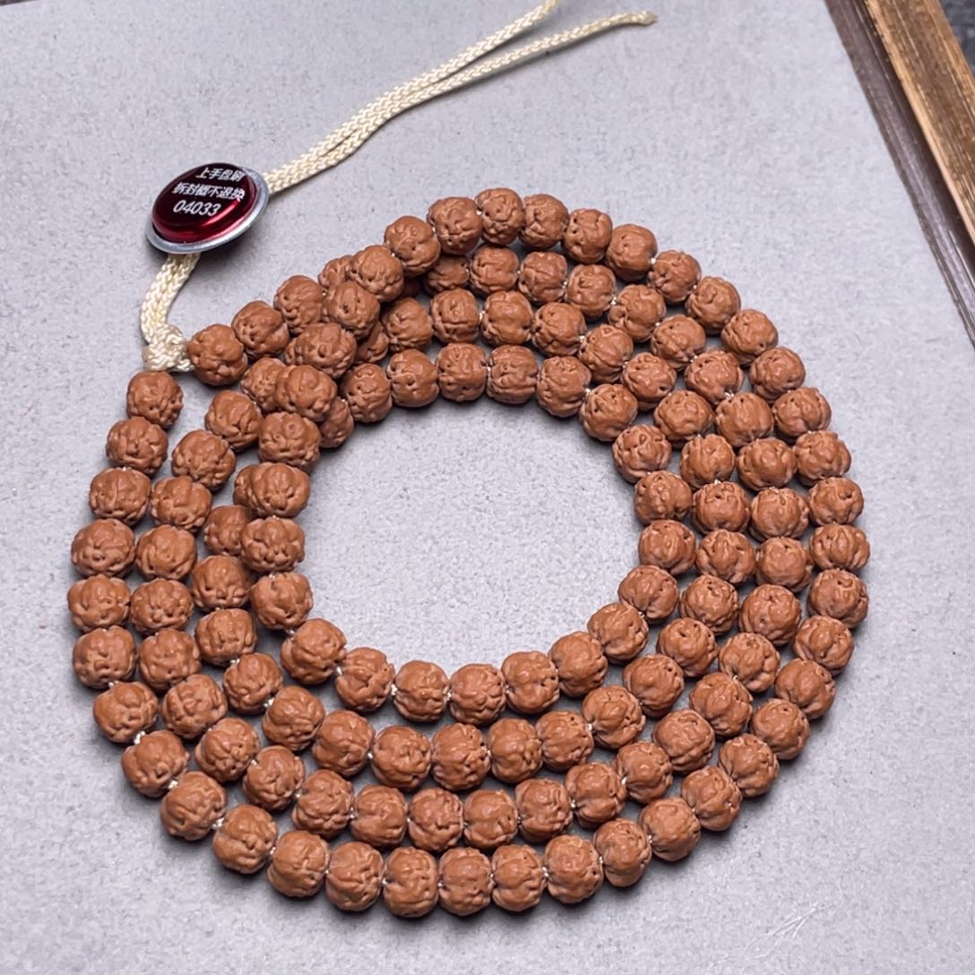 半***雨金刚菩提手串云端梅朵定制款佛手尺寸7