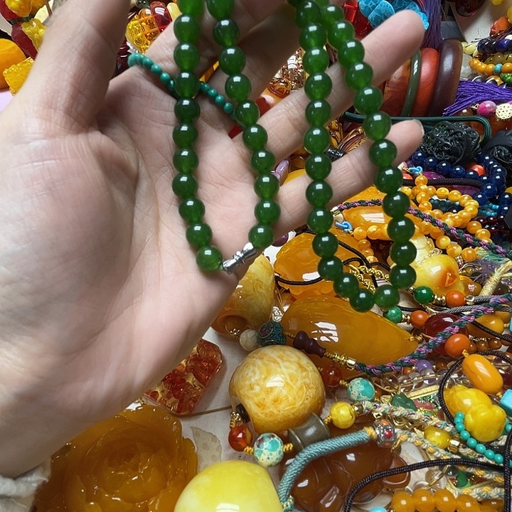 树脂制品2186妈妈链绿