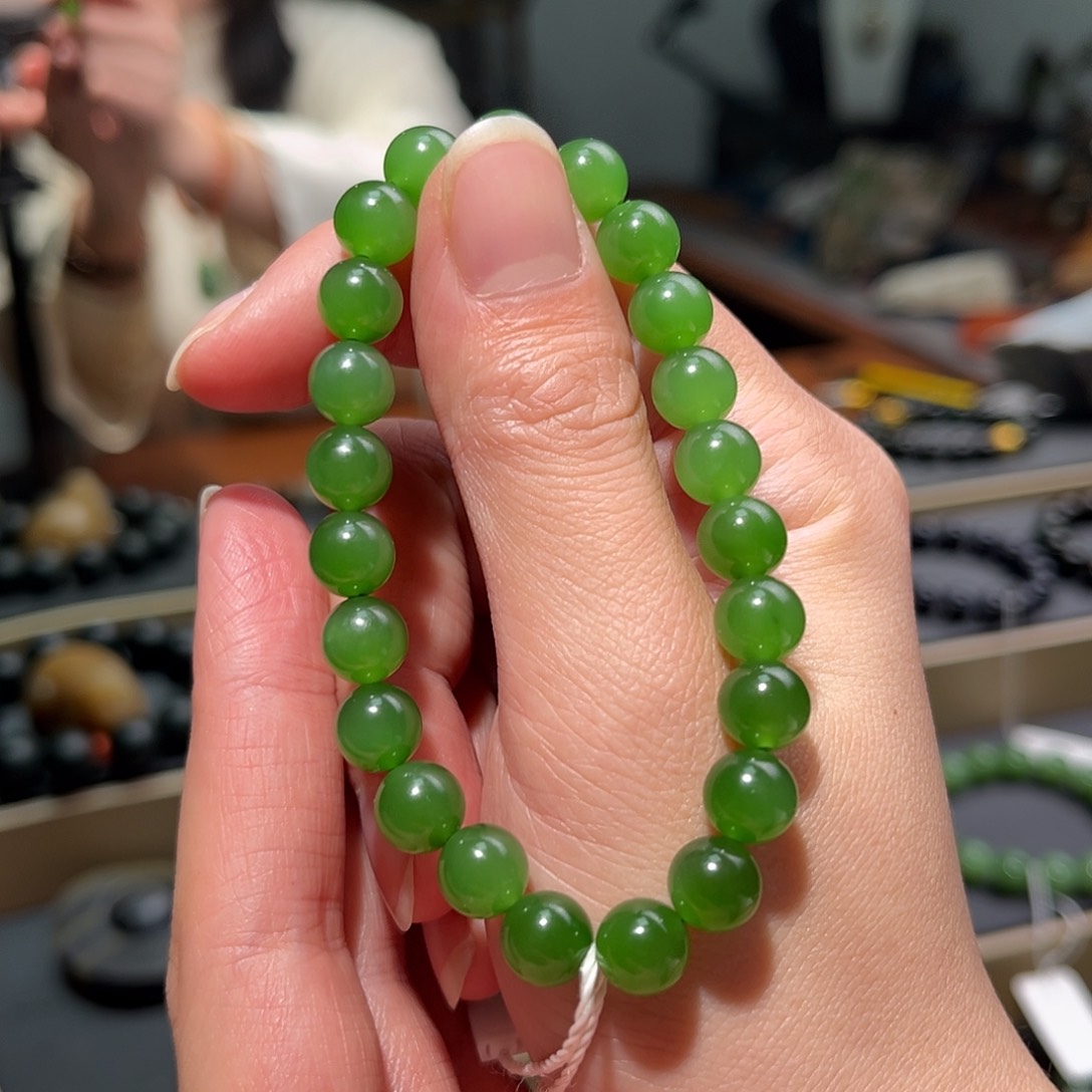 和田玉手链未镶嵌