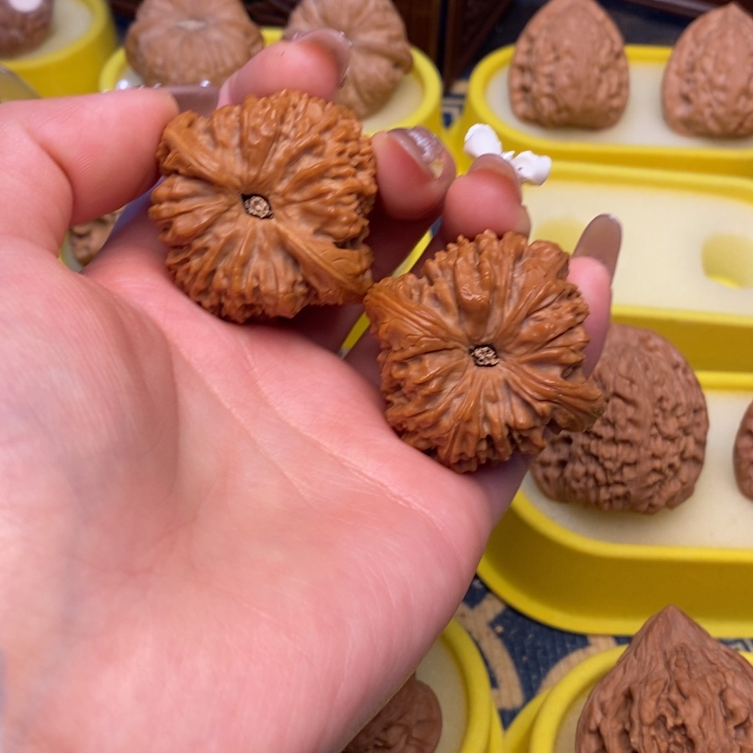 文玩核桃把件42南疆微修