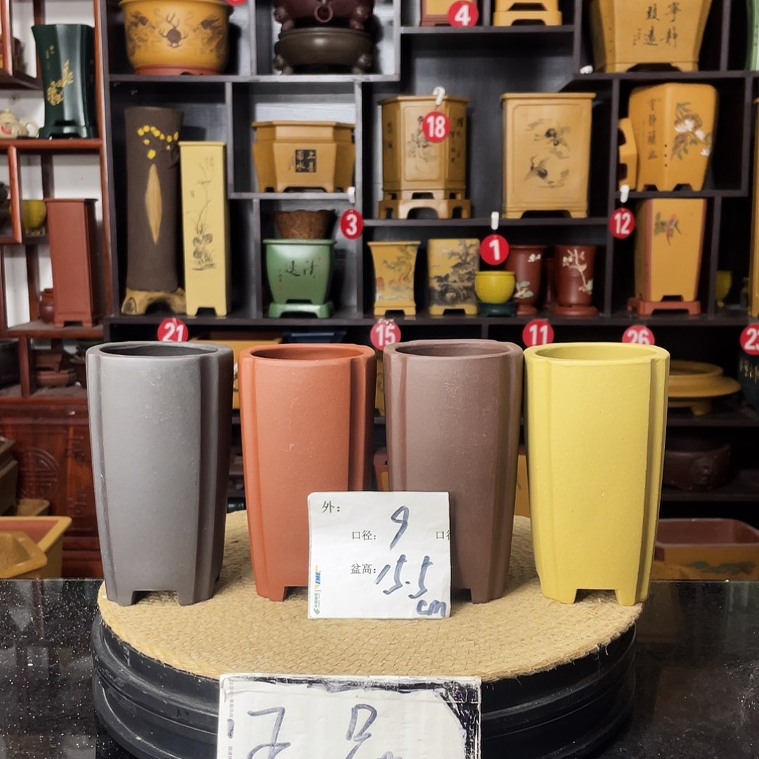 紫砂D-婉秋紫砂花盆