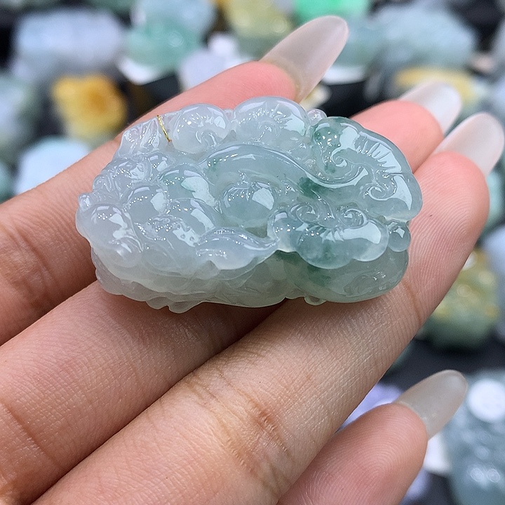 翡翠未镶嵌颈饰缅甸翡翠