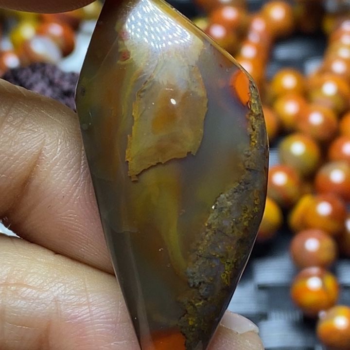 玛瑙/玉髓颈饰未镶嵌夏****】