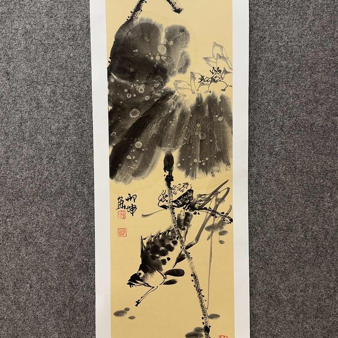 国画邢坤老师手绘作品