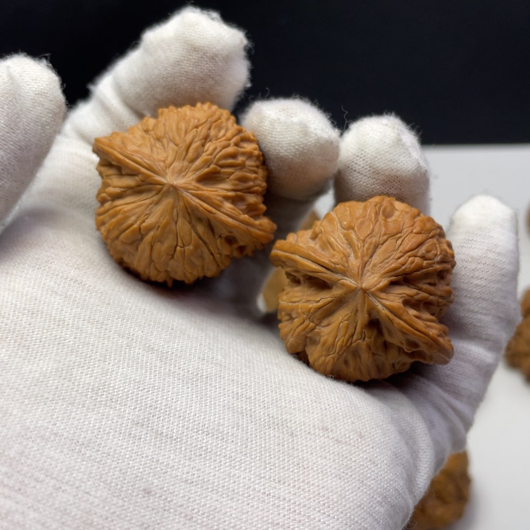 文玩核桃把件37+磨盘练手对