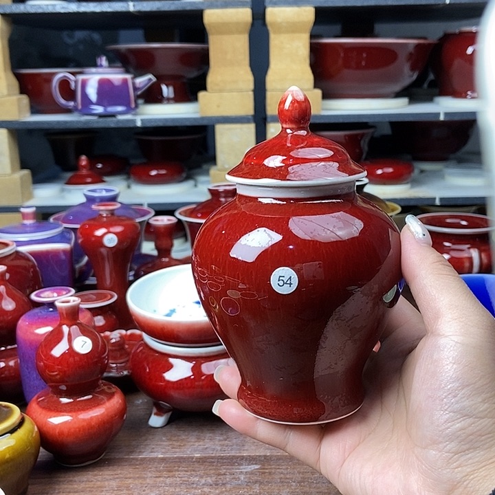 陶瓷景德镇名陶坊原矿郎红