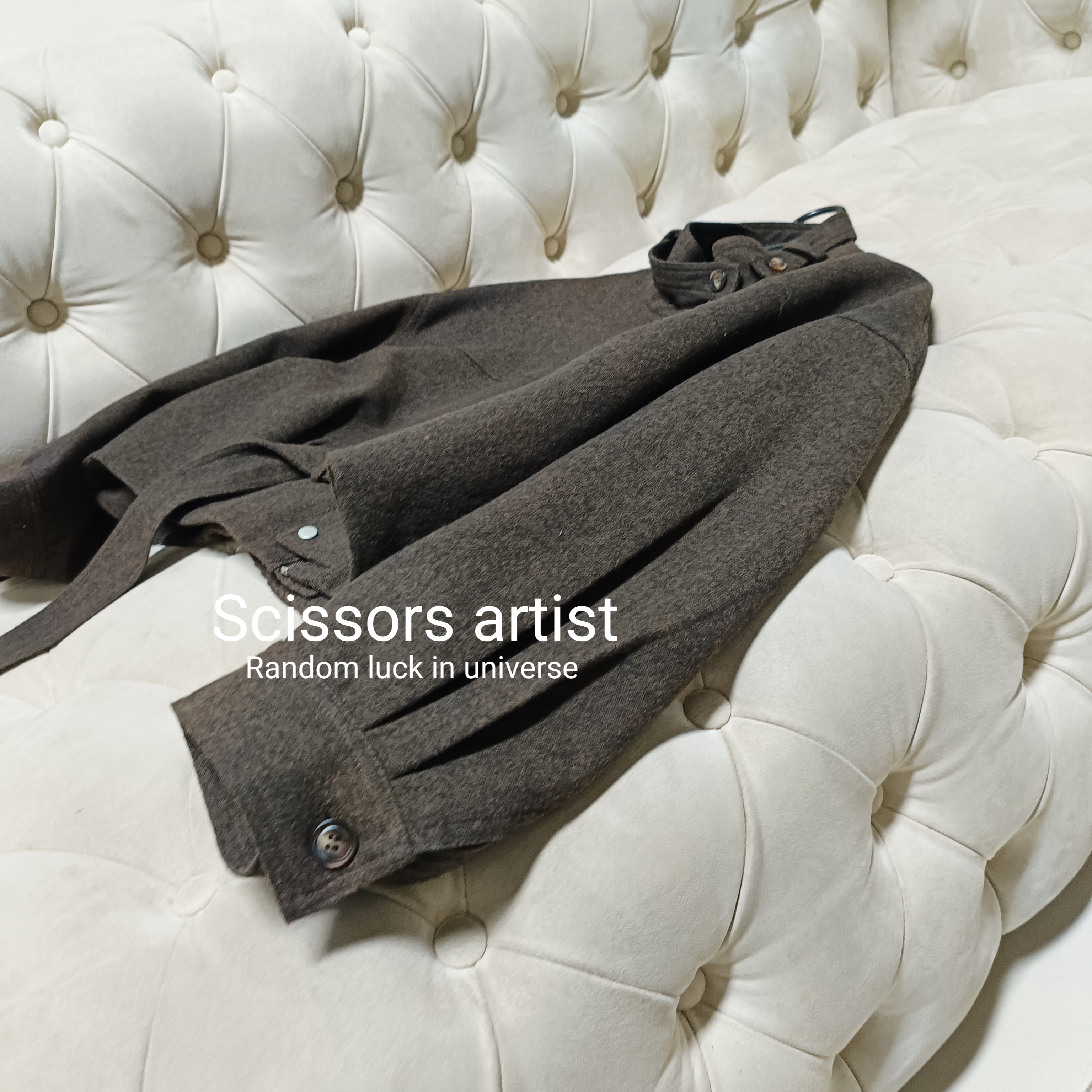 【Scissors artist】高端设计师走秀女装外套4804