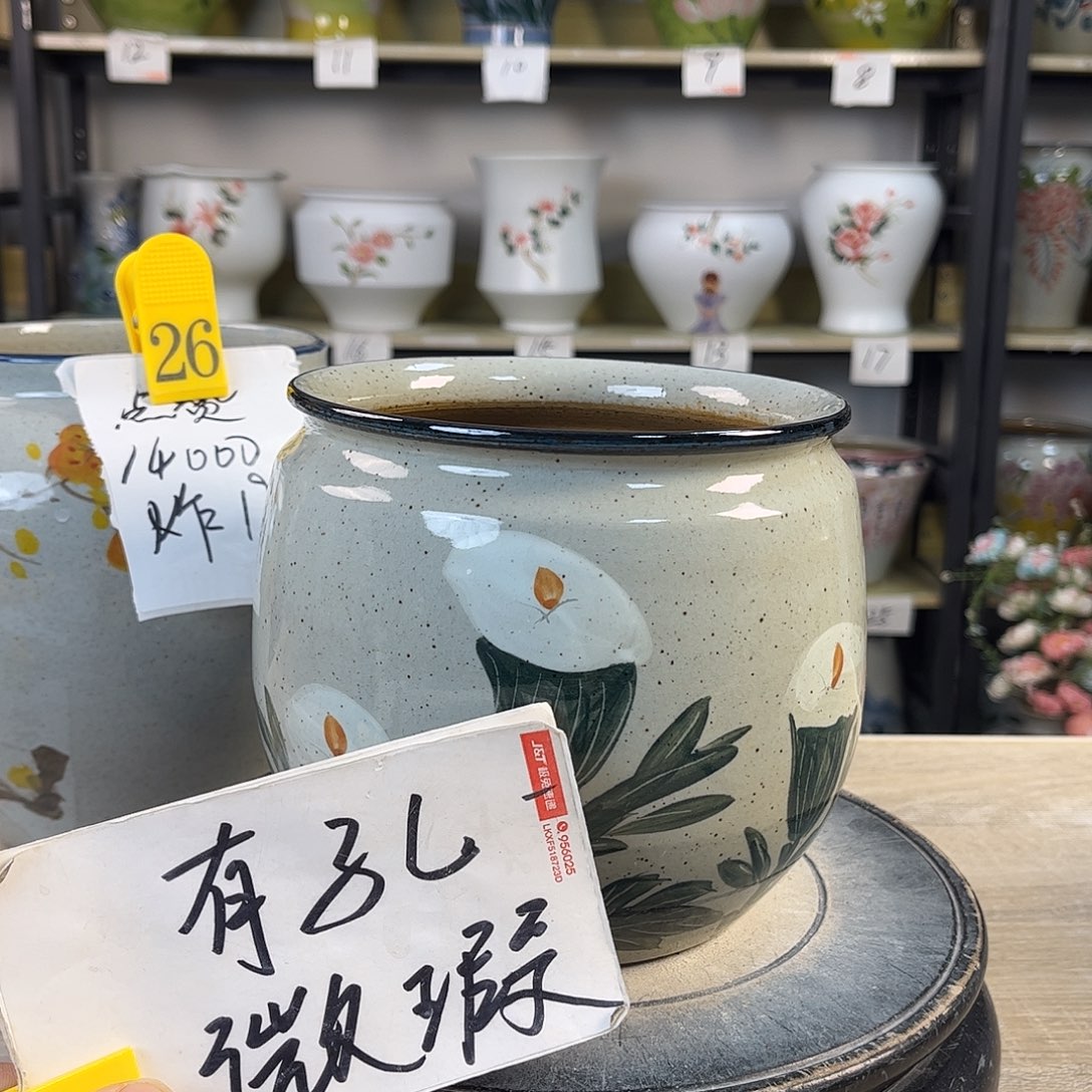 罐1xc景德镇陶瓷花盆