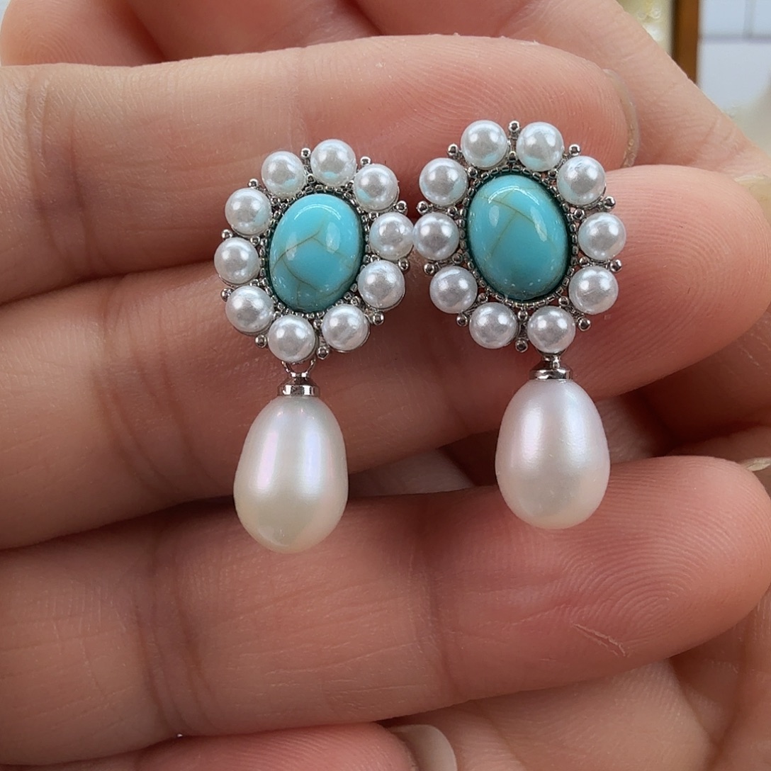 未镶嵌耳饰淡水珍珠